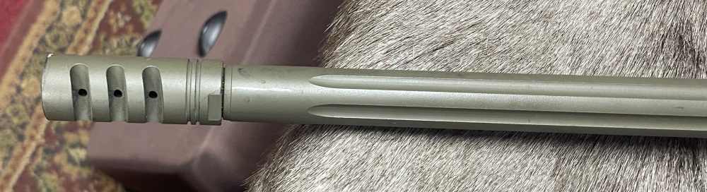 CUSTOM Savage 10 .223 Rem Fluted, Floating, Hvy Barrel, Muzzlebreak-img-1