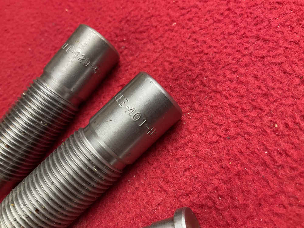 2 LEE reloading ammo dies LOT sizing die 429 & 401 plunger nice set -img-1