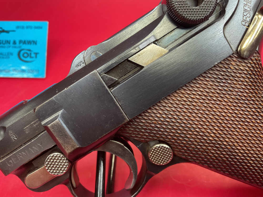 Numbers Matching German DWM P08 9mm 3.75” - Commercial - Circa 1921-1923-img-3