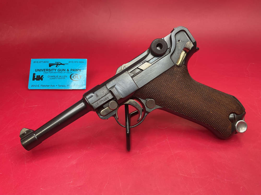 Numbers Matching German DWM P08 9mm 3.75” - Commercial - Circa 1921-1923-img-0