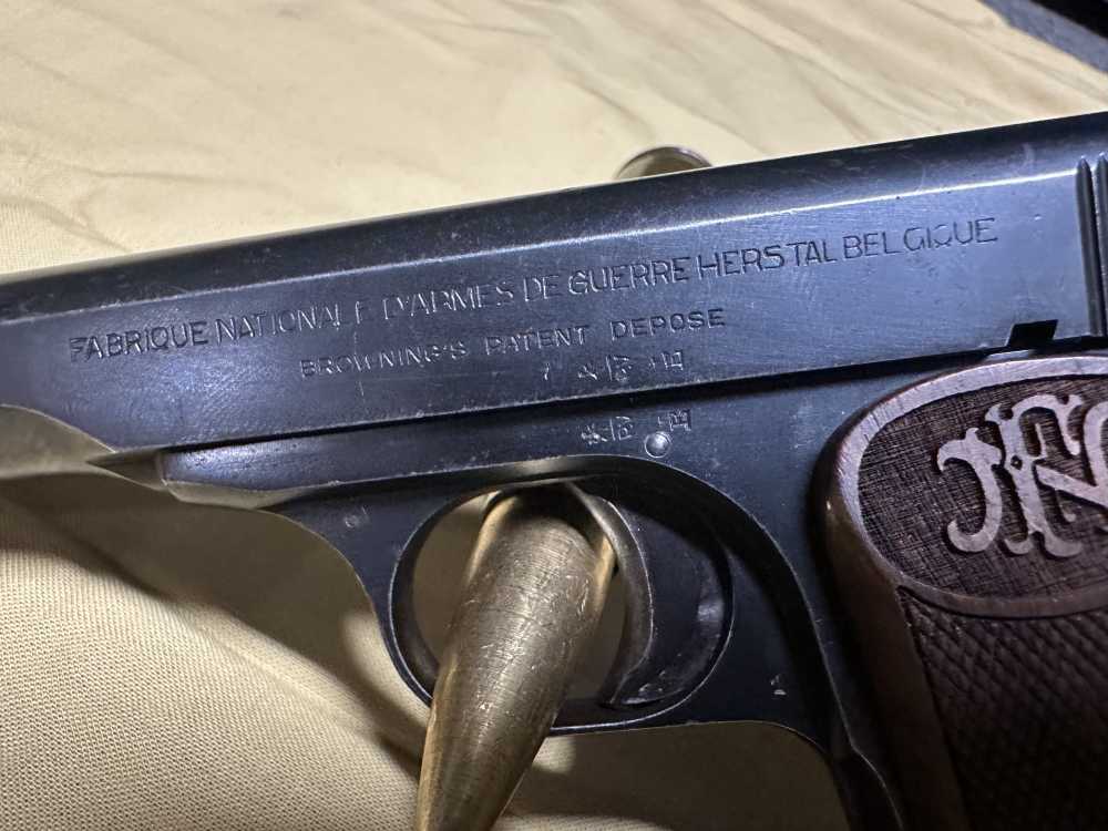 FN Model 1922 .32 ACP Pre-German Occupation Contract-img-4