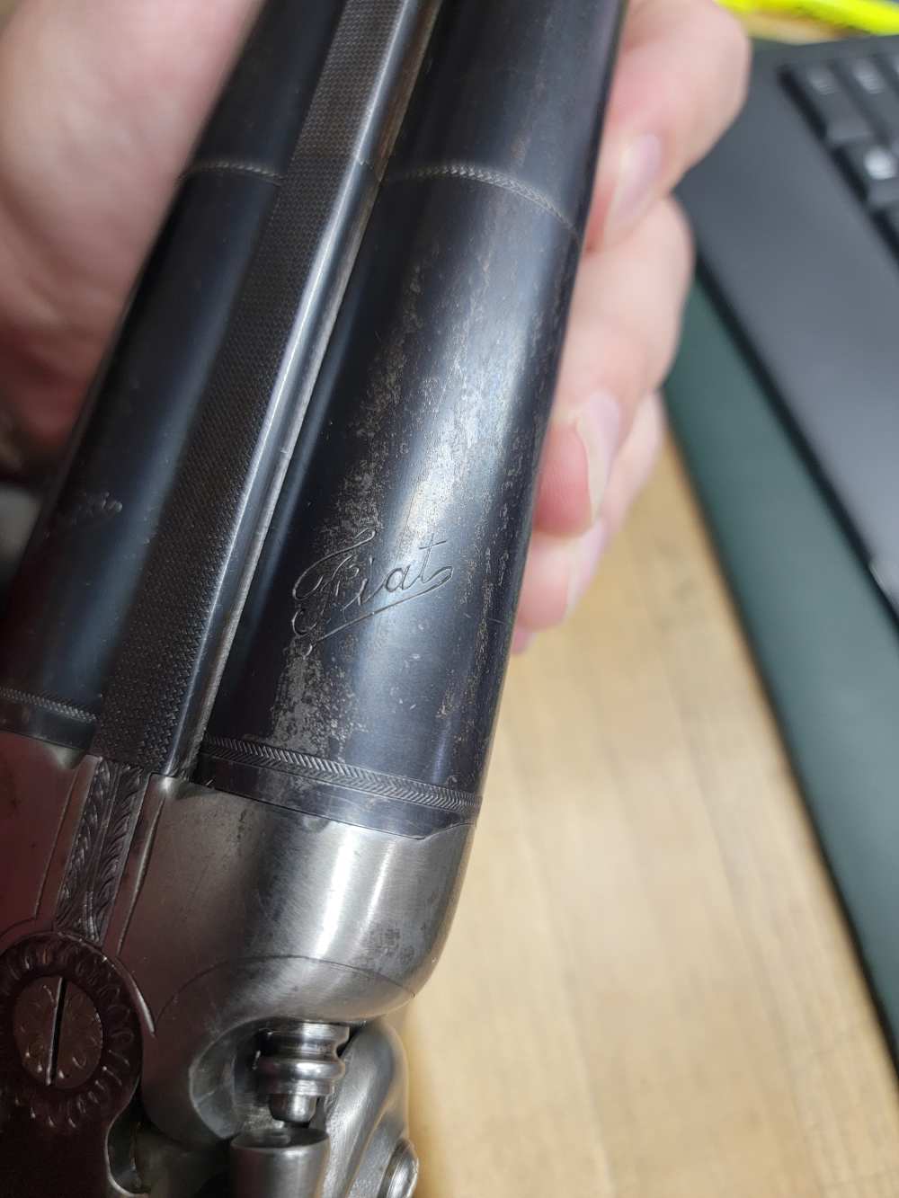 Beretta Vittoria Fiat 12ga shotgun. 2¾ only, full choke. -img-28