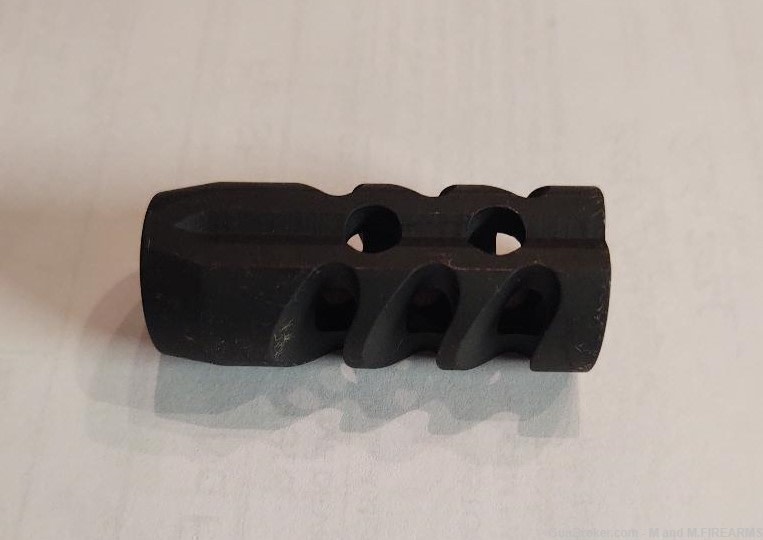 M&M Firearms 'RAINMAKER' 3 Port Muzzle Brake 1/2 x 28 Black-img-2