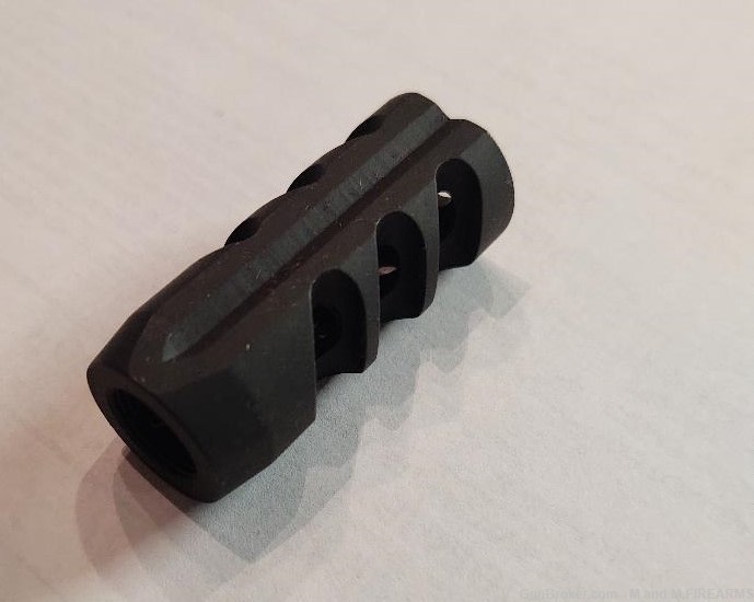 M&M Firearms 'RAINMAKER' 3 Port Muzzle Brake 1/2 x 28 Black-img-0