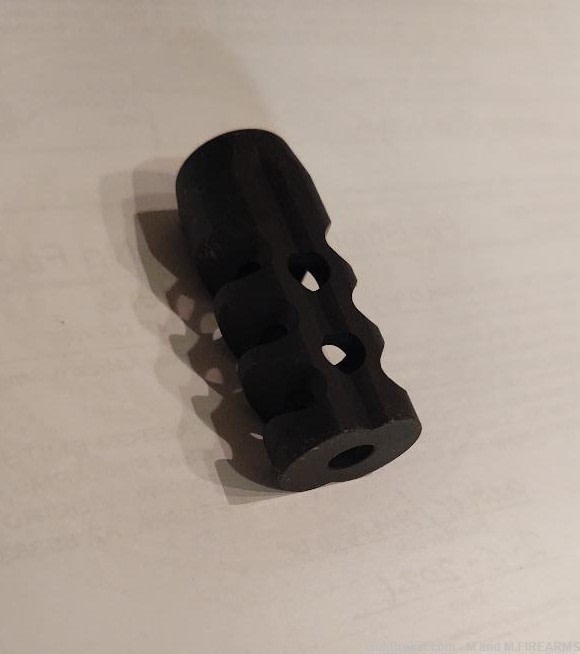 M&M Firearms 'RAINMAKER' 3 Port Muzzle Brake 1/2 x 28 Black-img-1