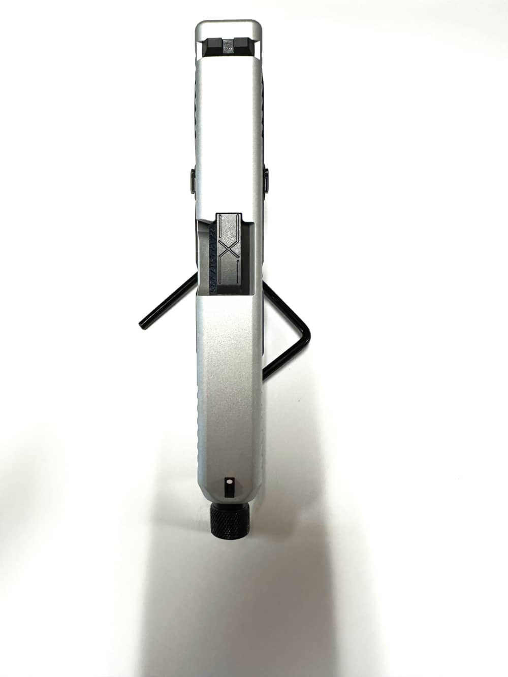 Glock 17 Gen 5 Silver Slide Threaded Barrel 9mm 3mags, PA175S203 $799-img-1