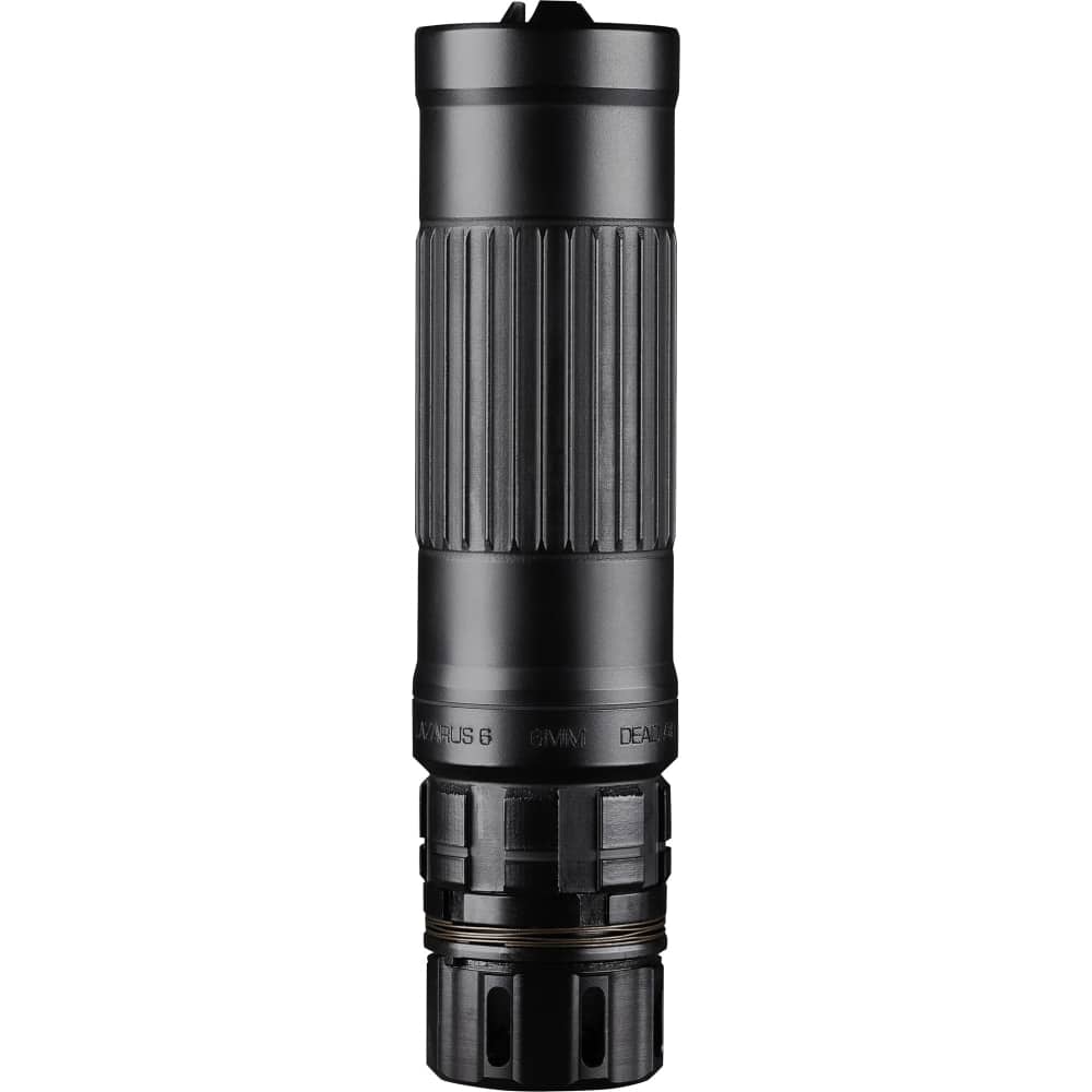 Dead Air Armament Lazarus 6 Suppressor 6MM/556NATO/223 Remington LZ6KMBLK-img-0