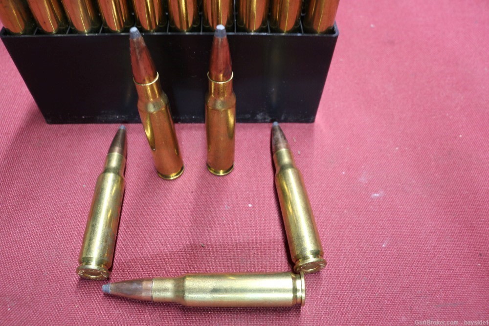 Hornady caliber 308 Winchester CUSTOM 40 rounds of 150 gr BTSP ammo-img-1