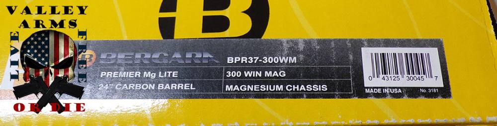 BERGARA PREMIER MG LITE BOLT ACTION RIFLE, 300 WIN MAG - LIKE NEW-img-1
