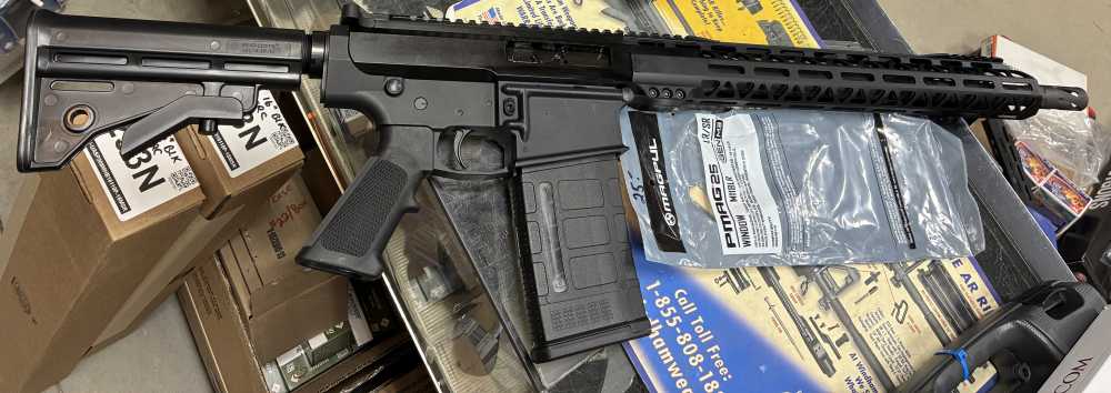 AR10 BCA 308win 16" HBAR 25rnd mag New AR-10 BCA-10(no card fees)-img-0
