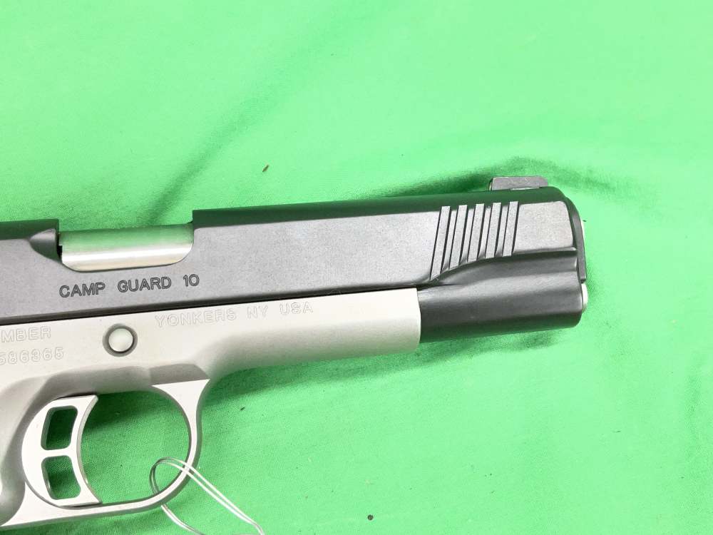 TWO TON STAINLESS KIMBER 1911 CAMP GUARD 10 10MM 5” CARRY CUT -img-9