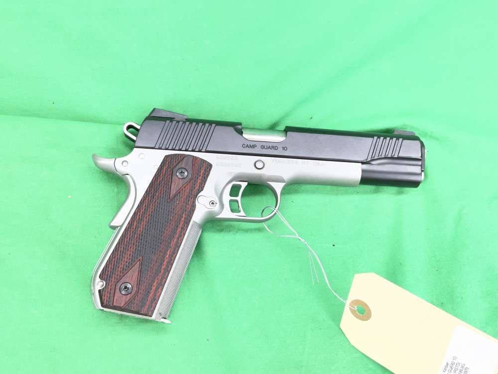 TWO TON STAINLESS KIMBER 1911 CAMP GUARD 10 10MM 5” CARRY CUT -img-5