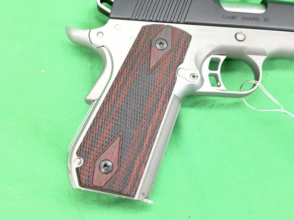 TWO TON STAINLESS KIMBER 1911 CAMP GUARD 10 10MM 5” CARRY CUT -img-6