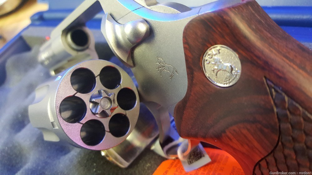 COLT COBRA 38+P 2 INCH MATTE STAINLESS ROSEWOOD GRIPS NIB-img-9