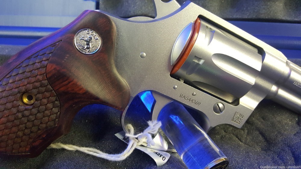 COLT COBRA 38+P 2 INCH MATTE STAINLESS ROSEWOOD GRIPS NIB-img-3
