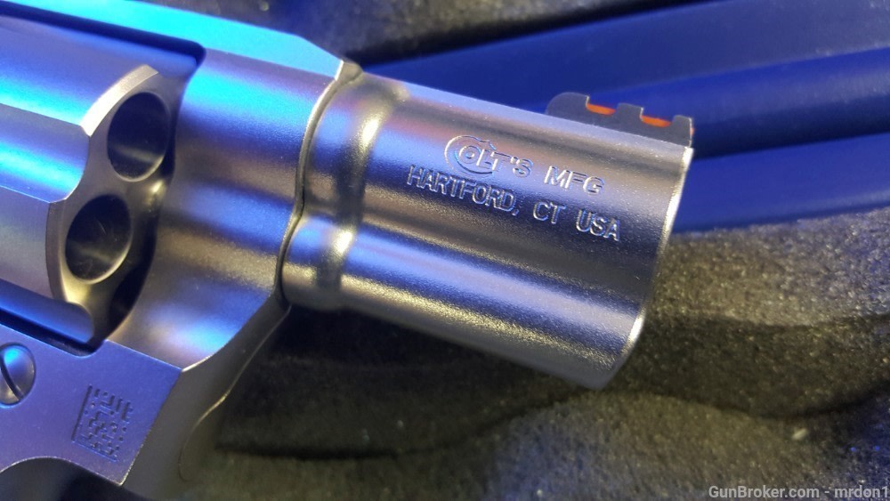 COLT COBRA 38+P 2 INCH MATTE STAINLESS ROSEWOOD GRIPS NIB-img-10