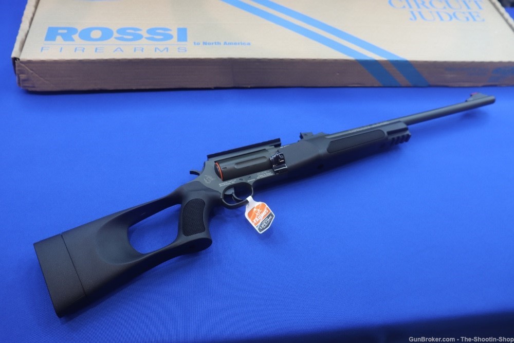 Rossi Model CIRCUIT JUDGE Revolving Rifle Shotgun 45 COLT 410GA 18.5" 5RD-img-0