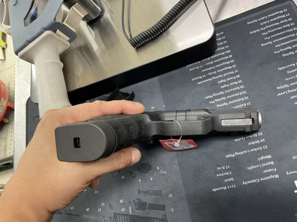 Sarsilmaz SAR9 CX OR W/crimson trace sight 6 moa 9mm 1 magazine -img-15