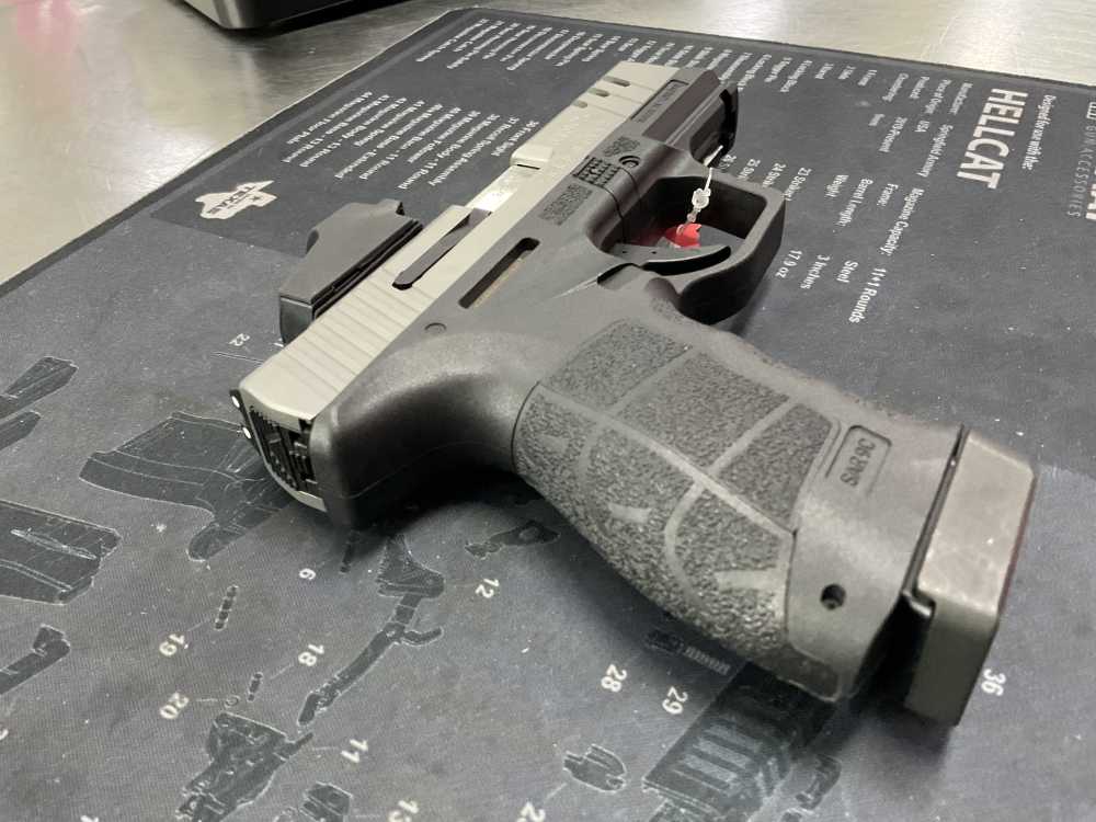 Sarsilmaz SAR9 CX OR W/crimson trace sight 6 moa 9mm 1 magazine -img-7