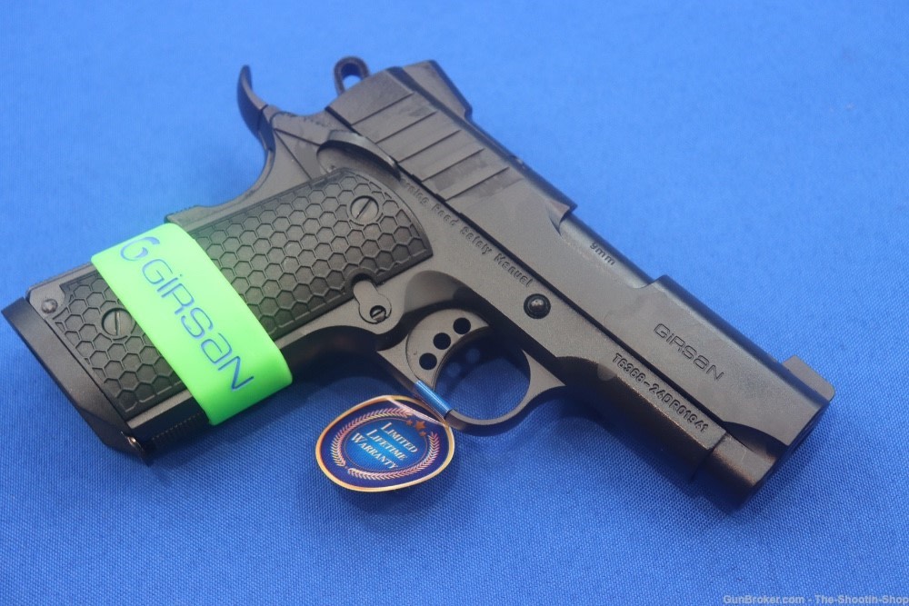 EAA GIRSAN INFLUENCER MC 1911 SC Compact Pistol CAMO 9MM 3.4" MC1911SC New-img-18