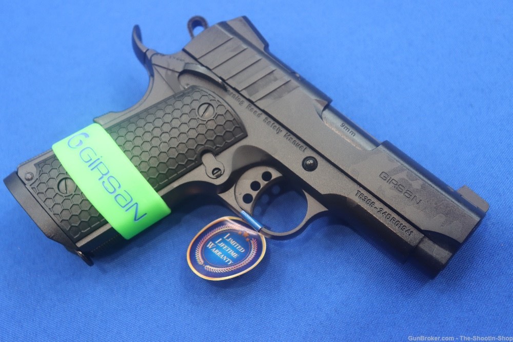 EAA GIRSAN INFLUENCER MC 1911 SC Compact Pistol CAMO 9MM 3.4" MC1911SC New-img-6