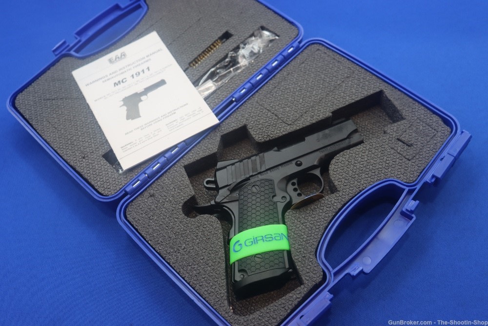 EAA GIRSAN INFLUENCER MC 1911 SC Compact Pistol CAMO 9MM 3.4" MC1911SC New-img-19