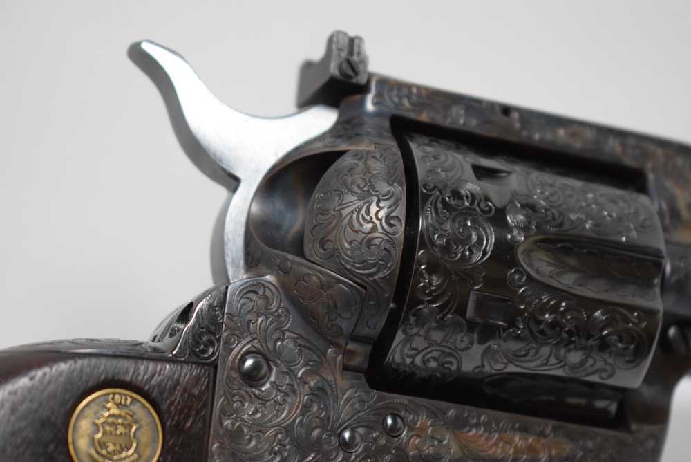 Colt New Frontier S.A.A |Class "D" Engraving|.44-40|-img-13