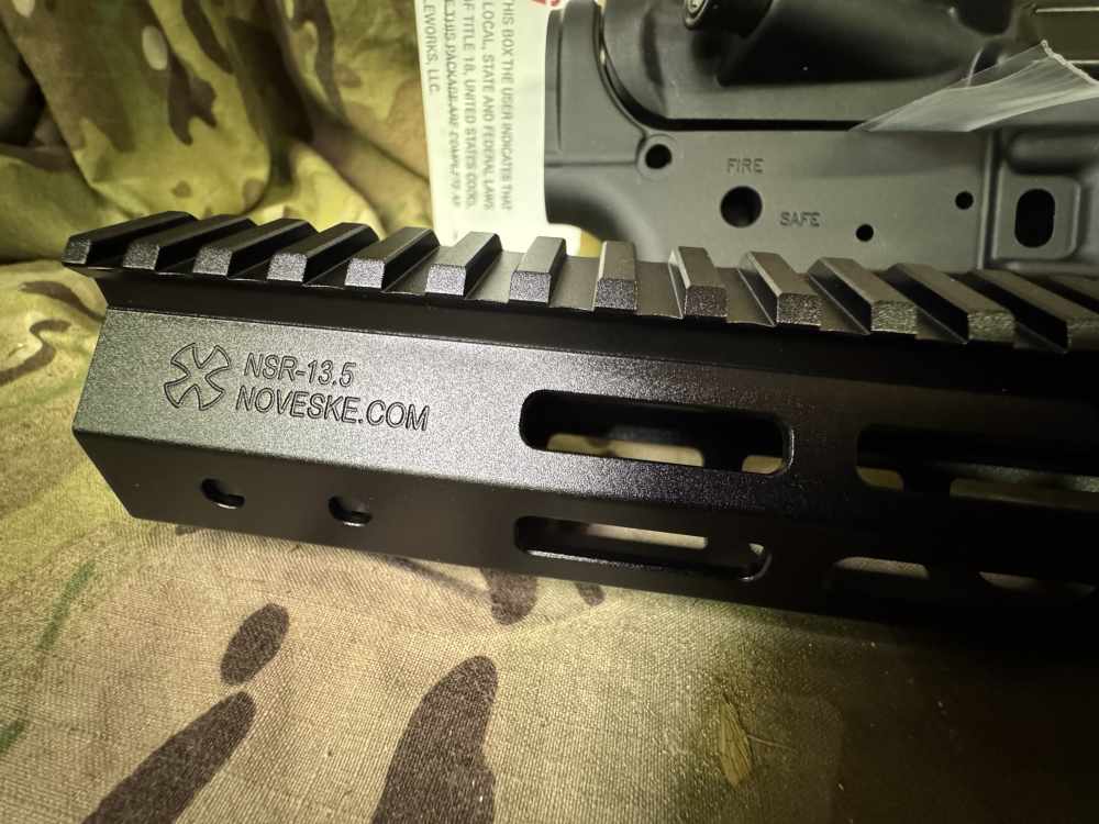 Noveske N4 Chainsaw Receiver Set with NSR Skinny 13.5" G2 Rail -img-2