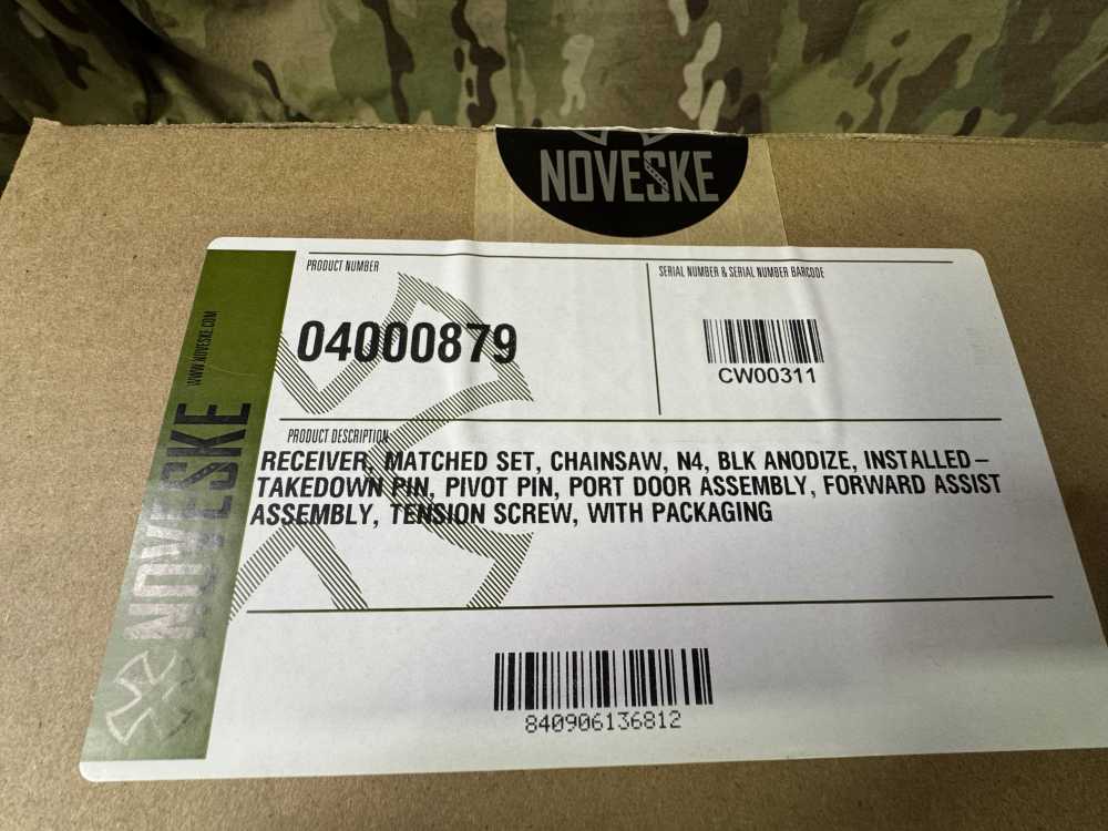 Noveske N4 Chainsaw Receiver Set with NSR Skinny 13.5" G2 Rail -img-4