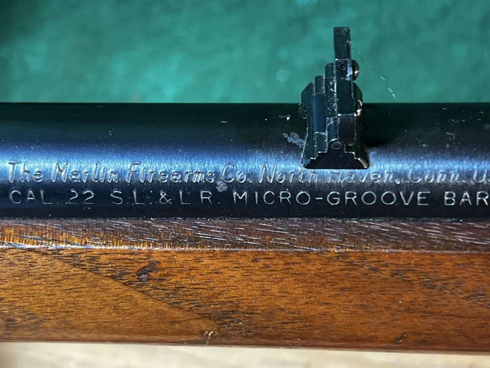 Marlin Golden  39A Microgroove, JM Proofed w/ scope Base-img-19