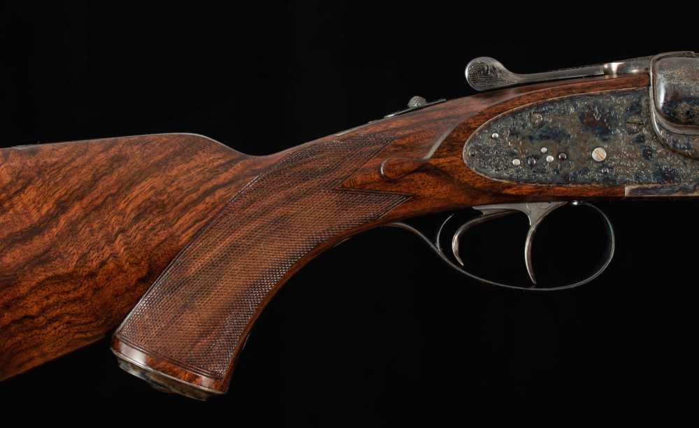 Francotte Sidelock Ejector Double Rifle .300 H&H Flanged Magnum -BEST GUN-img-9