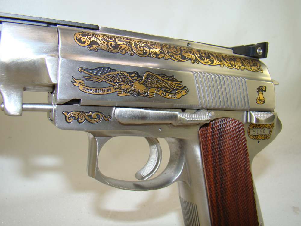 Wildey 45 Win Mag Gold Engraved-Unfired-img-8