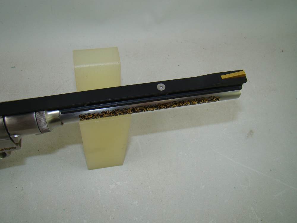 Wildey 45 Win Mag Gold Engraved-Unfired-img-18