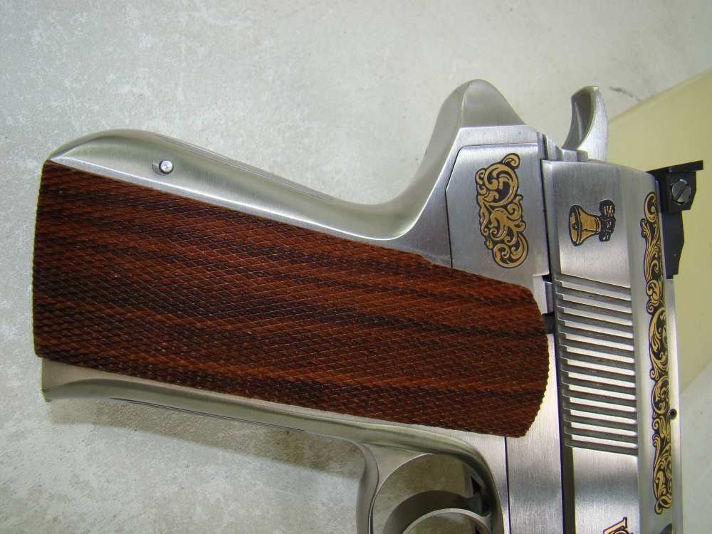 Wildey 45 Win Mag Gold Engraved-Unfired-img-13