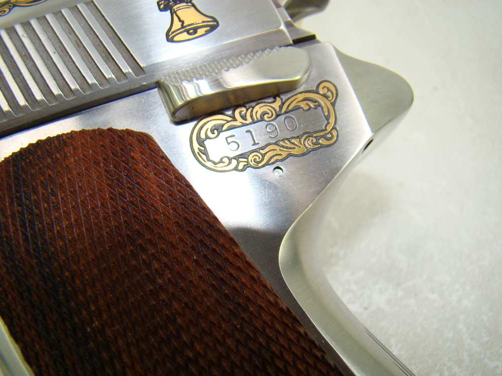 Wildey 45 Win Mag Gold Engraved-Unfired-img-11