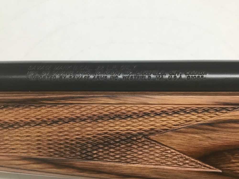 Savage Arms Bolt Action Rifle Model: Mark II Caliber: .22 LR-img-8