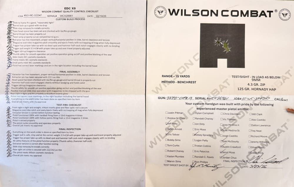 Wilson Combat eXperior Elite Commander, Lightrail, 9mm, Black-img-8