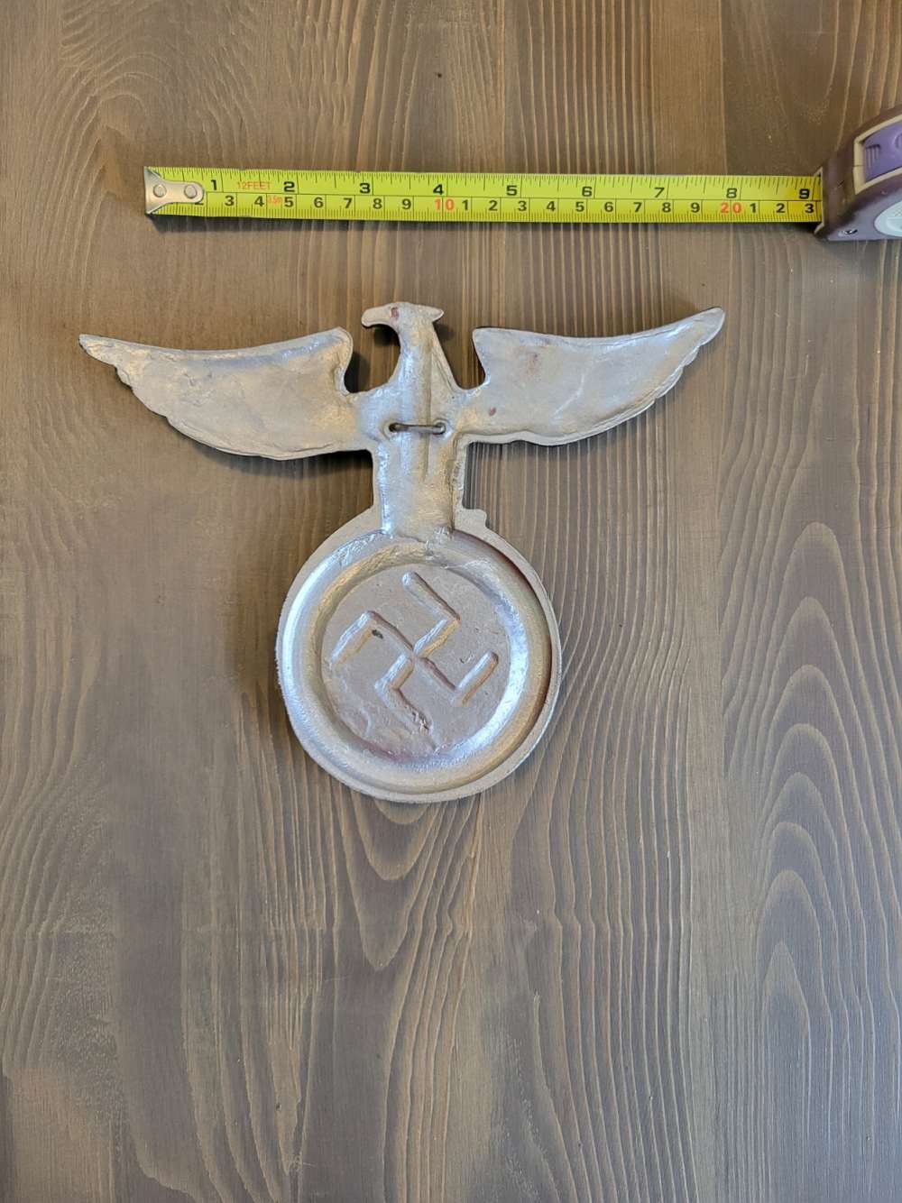 WWII German NZI NSDAP Party Wall Plaque-Post War Copy-img-2