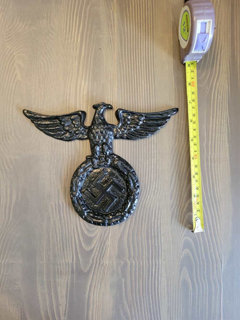 WWII German NZI NSDAP Party Wall Plaque-Post War Copy-img-0