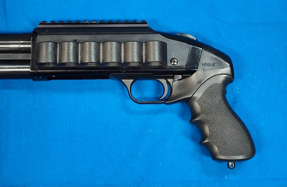 MOSSBERG 500 12GA 18.5" HOME DEFENSE PUMP-ACTION, EXC COND-img-4