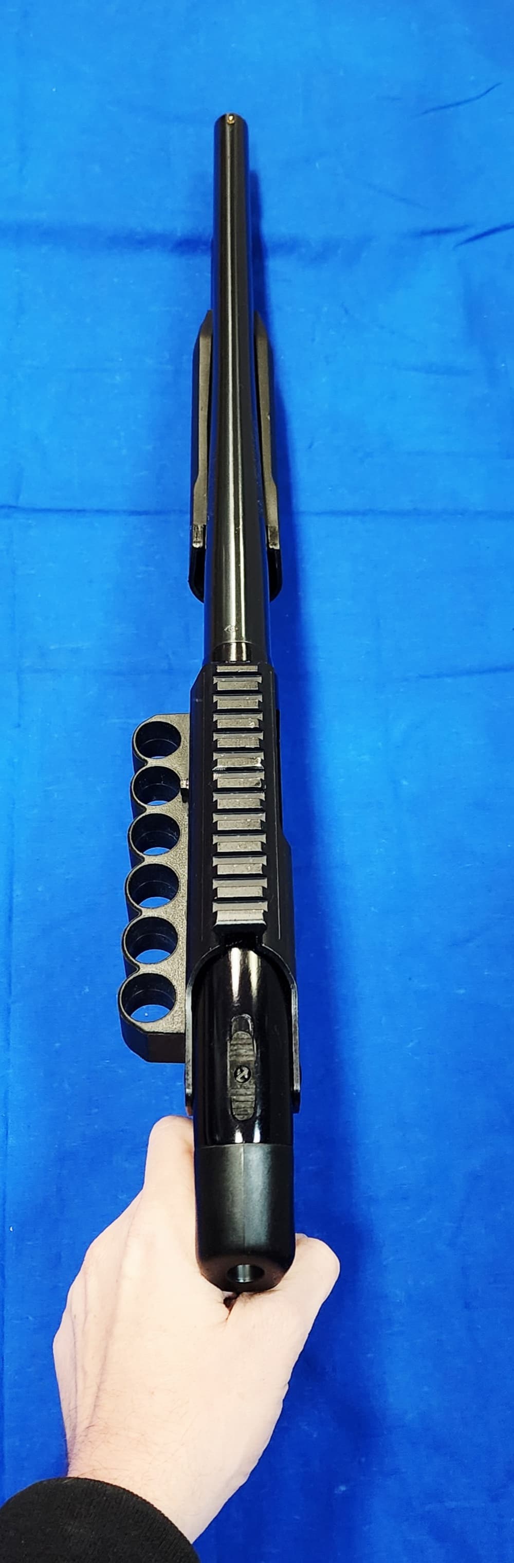 MOSSBERG 500 12GA 18.5" HOME DEFENSE PUMP-ACTION, EXC COND-img-6