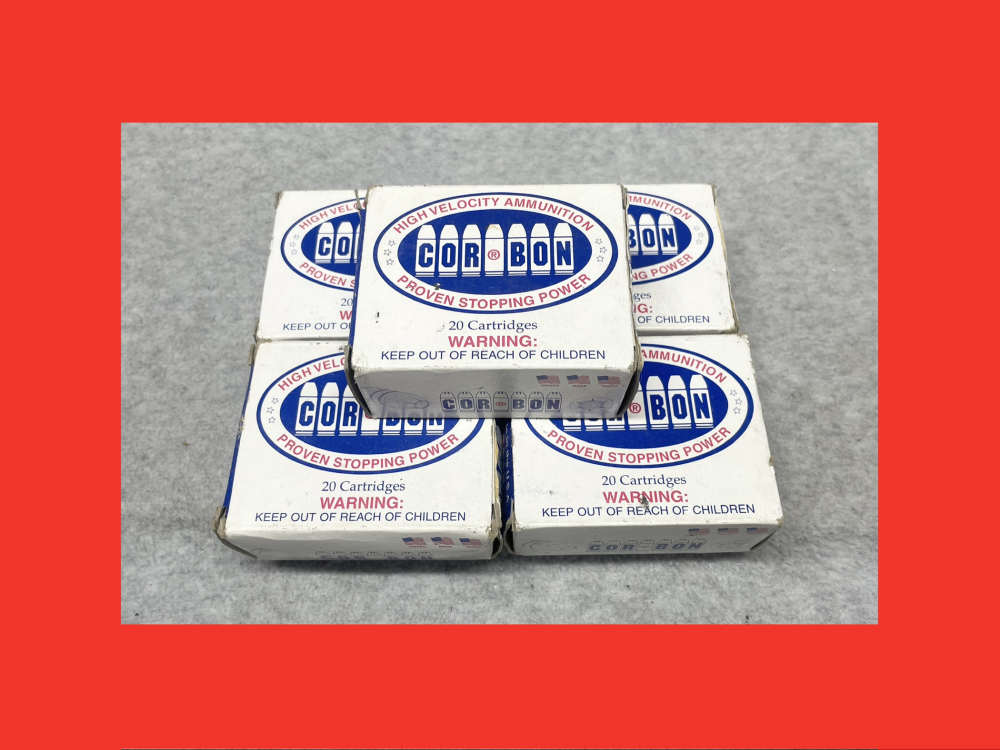 CORBON .400 135 Grain Hollow Point Pistol Ammo 5 Boxes 100 Rounds Cor-Bon-img-0