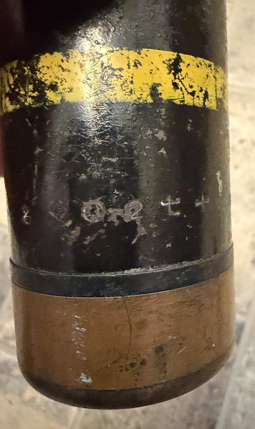 Nice original Japanese knee mortar HE type 89 ww2-img-3
