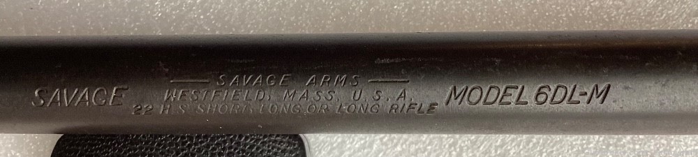 SAVAGE 6DL-M 22LR BARREL ASSEMBLY W/FRONT & REAR SIGHTS, OUTER TUBE -img-10