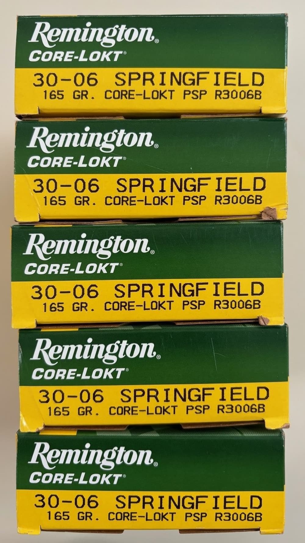 Remington .30-06 Core-Lokt PSP 165 gr  Brass Case 100 Rounds R3006B-img-0