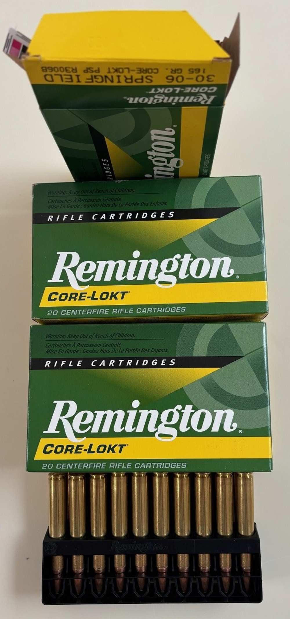 Remington .30-06 Core-Lokt PSP 165 gr  Brass Case 100 Rounds R3006B-img-3