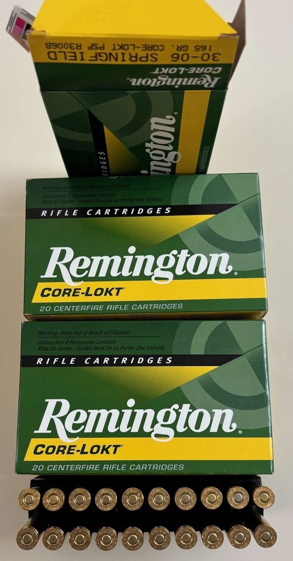 Remington .30-06 Core-Lokt PSP 165 gr  Brass Case 100 Rounds R3006B-img-4