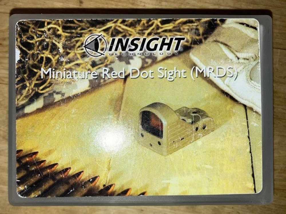 Insight Technology MRDS Mini Red Dot Sight NIB 7.0 MOA and Lens Pen-img-18