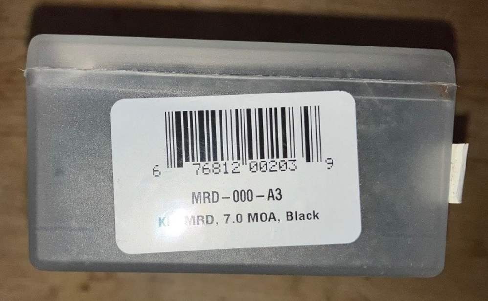 Insight Technology MRDS Mini Red Dot Sight NIB 7.0 MOA and Lens Pen-img-17