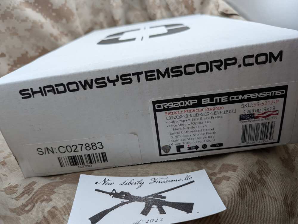 Shadow Systems CR920XP Elite 9MM Compensated Optics Ready-img-2